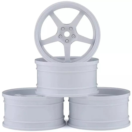 MST GT Wheel Set (4) (Offset Changeable) w/12mm Hex: Assorted