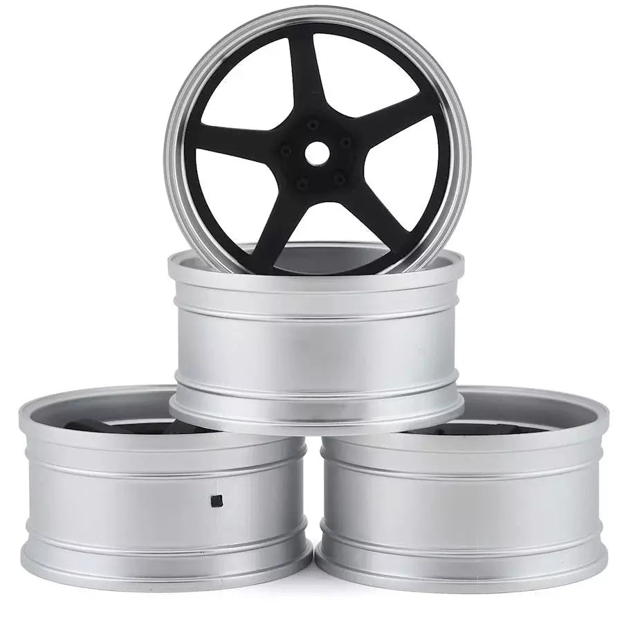 MST GT Wheel Set (4) (Offset Changeable) w/12mm Hex: Assorted