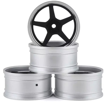 MST GT Wheel Set (4) (Offset Changeable) w/12mm Hex: Assorted