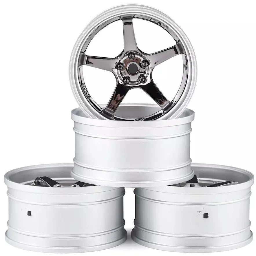MST GT Wheel Set (4) (Offset Changeable) w/12mm Hex: Assorted