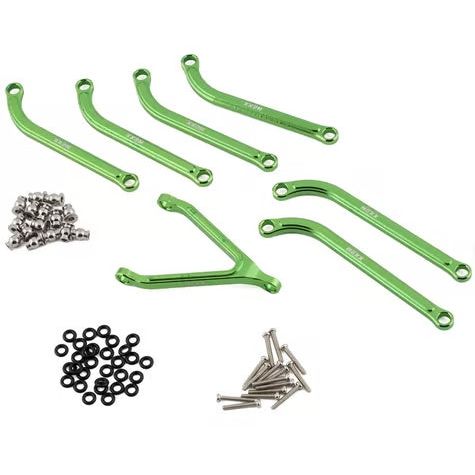 Axial SCX24 Aluminum High Clearance Link Set - Assorted Colours NX-238