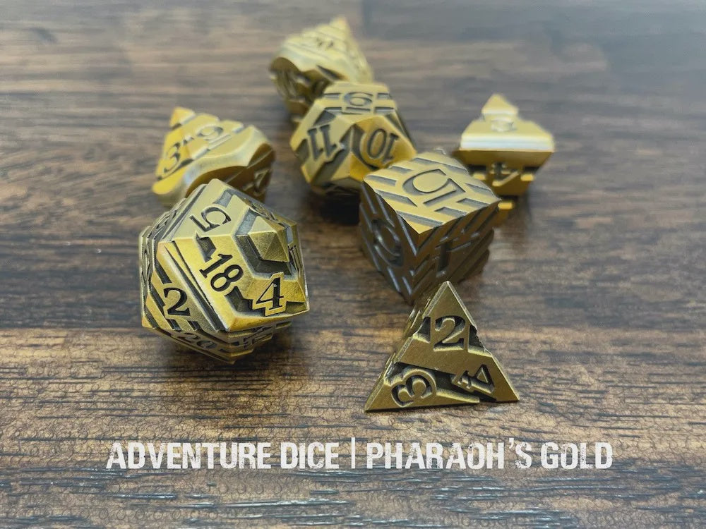 Adventure Dice 7-Die Set Metal - Assorted $49.99
