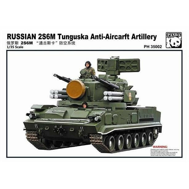 Russian 2S6M Tunguska Anti-Aircraft Artillery Tank (D) 1/35 #35002 by Panda