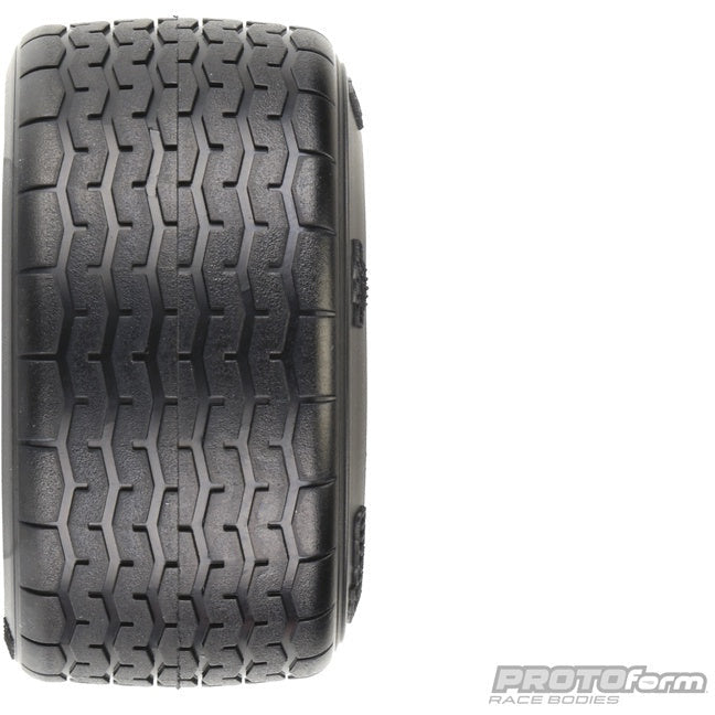 Tires Rear (2): 31mm Mounted Black Wheels - PRO1013918