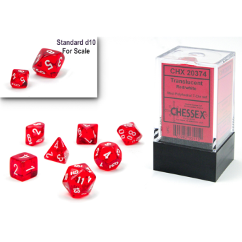 Chessex Mini 7-Die Sets - Assorted Colours