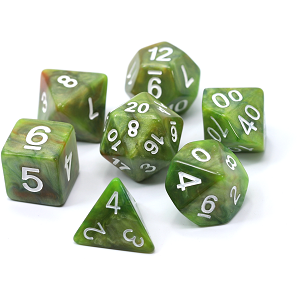 Die Hard Moss 7-Die Set