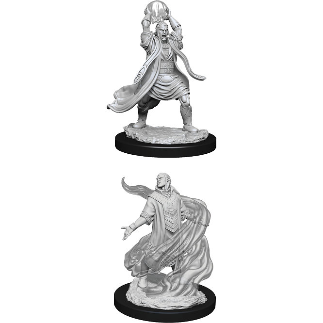 D&D Unpainted Mini - Male Elf Sorcerer 90005