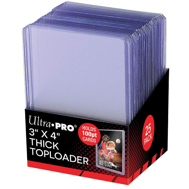 Ultra Pro 3x4 100PT Superthick Toploader