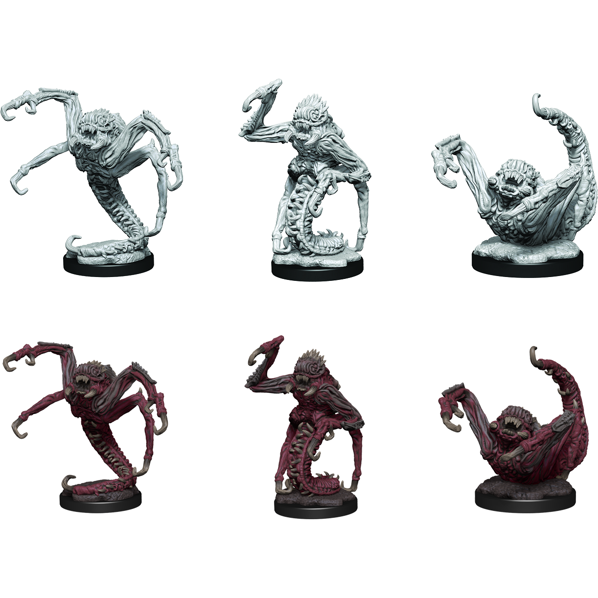 Critical Role Unpainted Mini - Core Spawn Crawlers 90367