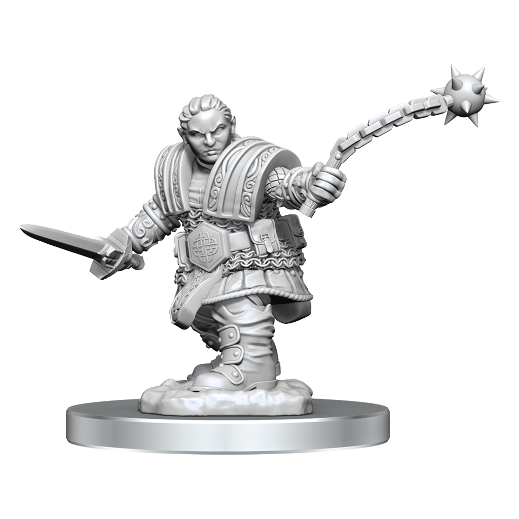 D&D Unpainted Mini - Dwarf Fighter Female 90406