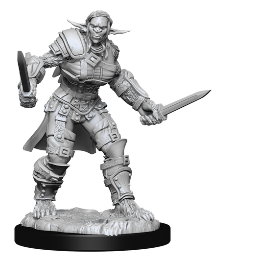 D&D Unpainted Mini - Bugbear Male and Female 90311