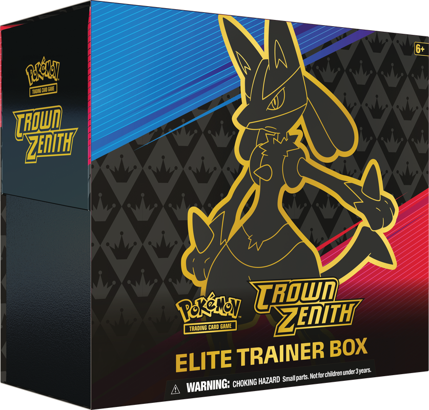 Pokemon Sword and Shield Crown Zenith Elite Trainer Box