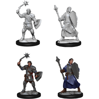 Critical Role Unpainted Mini - Human Clovis Concord Male 90385