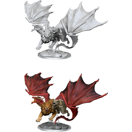 D&D Unpainted Mini - Chimera 90424