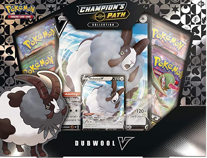Pokemon Champion's Path Dubwool V Collection
