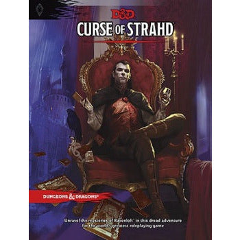 D&D Curse Of Strahd Hardcover Manual