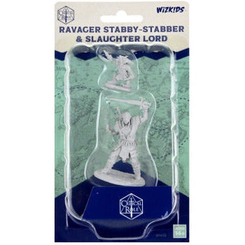 Critical Role Unpainted Mini - Ravager Stabby-Stabber & Slaughter Lord 90479