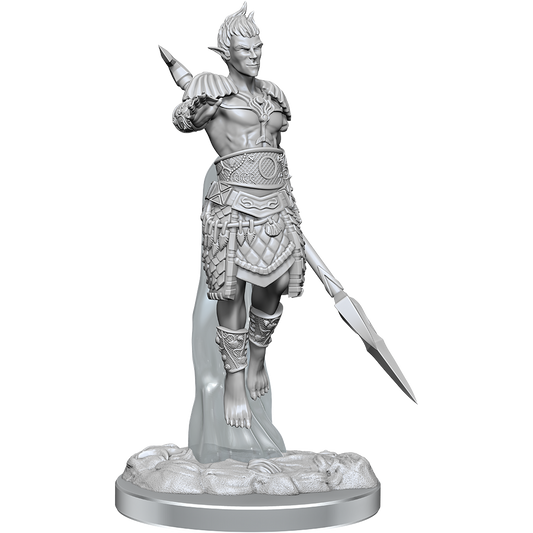D&D Unpainted Mini - Sea Elf Fighters 90613