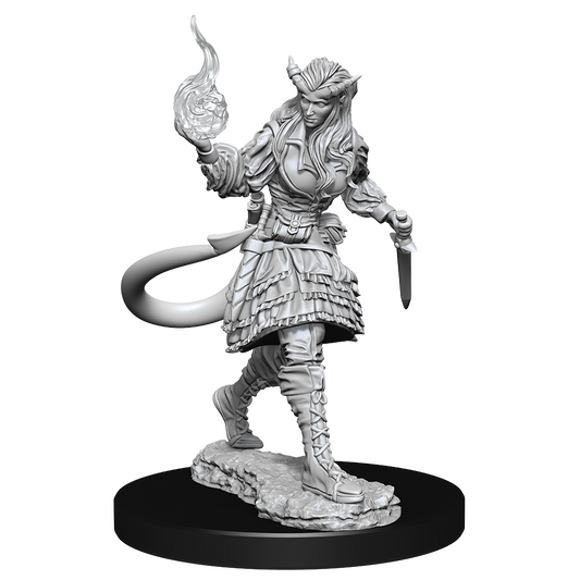 D&D Unpainted Mini - Tiefling Sorcerer Female 90304
