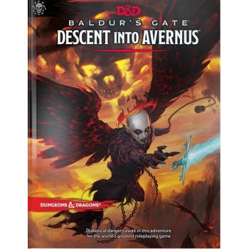 D&D Baldur's Gate Descent Into Avernus Hardcover Manual