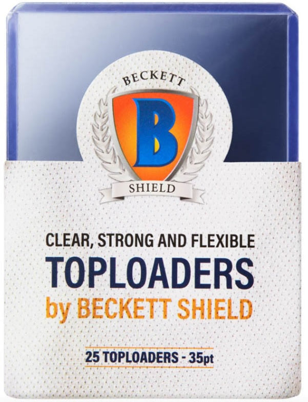 Beckett Shield Sleeves Toploader 35PT 25ct