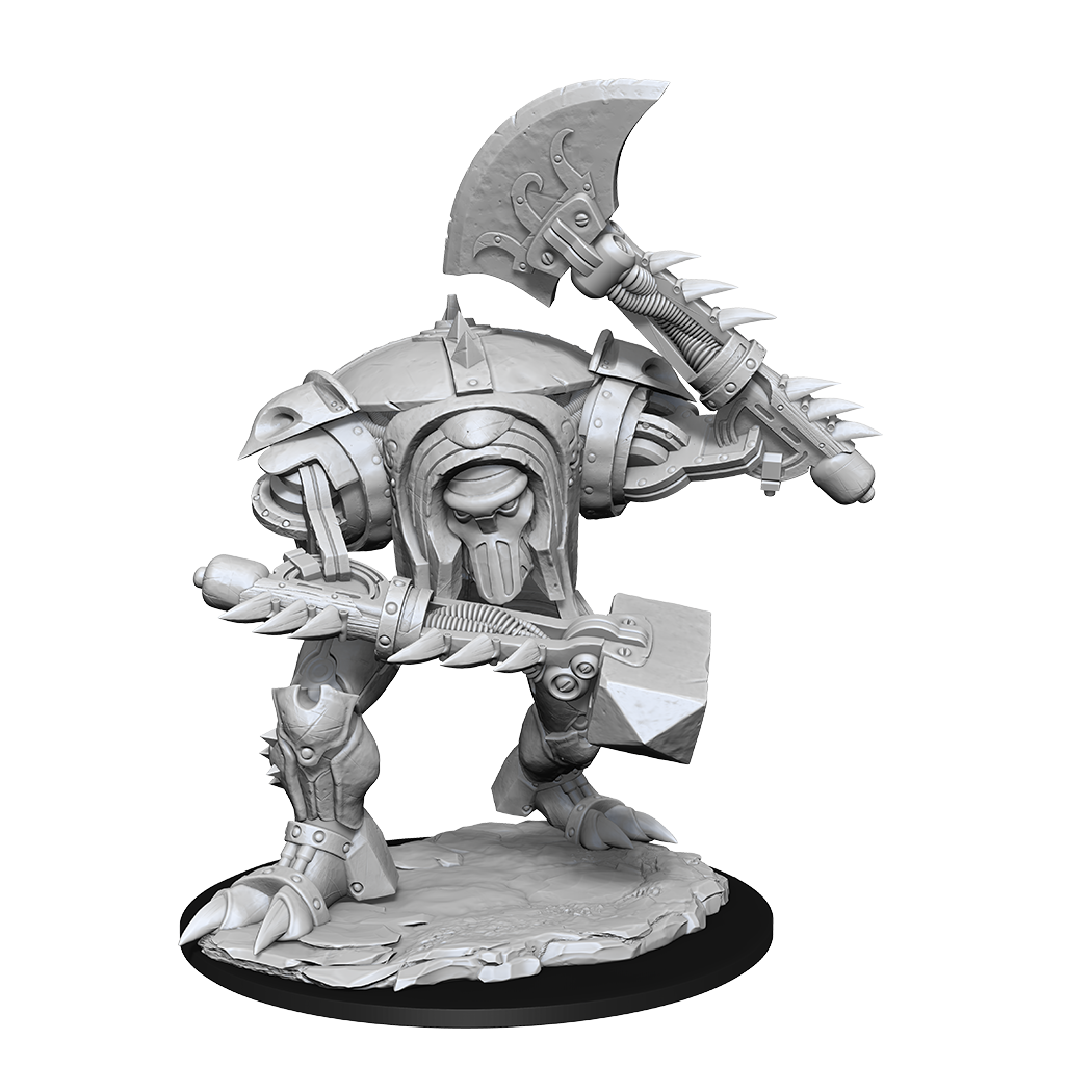 D&D Unpainted Mini - Warforged Titan 90324