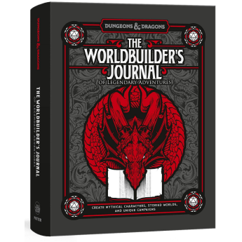 D&D Worldbuilder's Journal Of Legendary Adventures