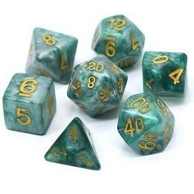 TMG Dice Serpentine 7-Die Set