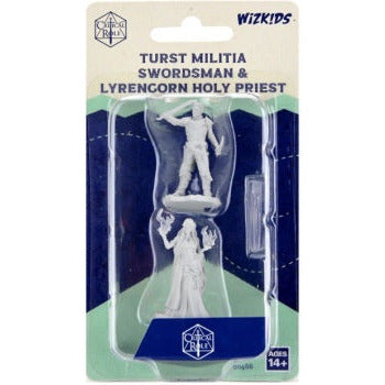Critical Role Unpainted Mini - Turst Swordsman/Lyrengorn 90468