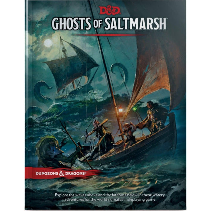 D&D Ghosts of Saltmarsh Hardcover Manual