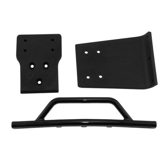 RPM80022 Traxxas Slash 4x4 Front Bumper & Skid Plate (Black)