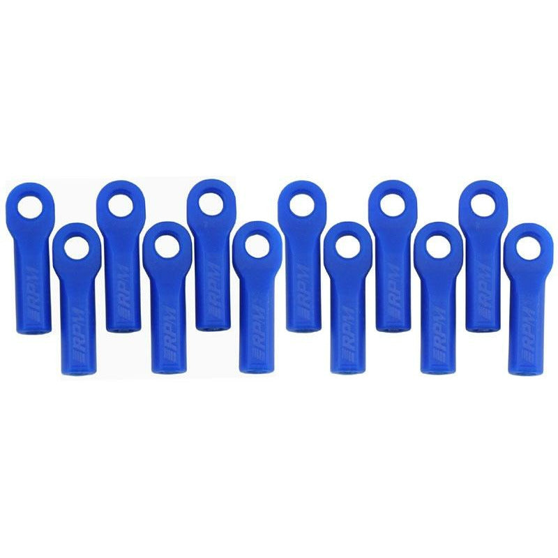 RPM80515 Traxxas Long Rod Ends - Blue