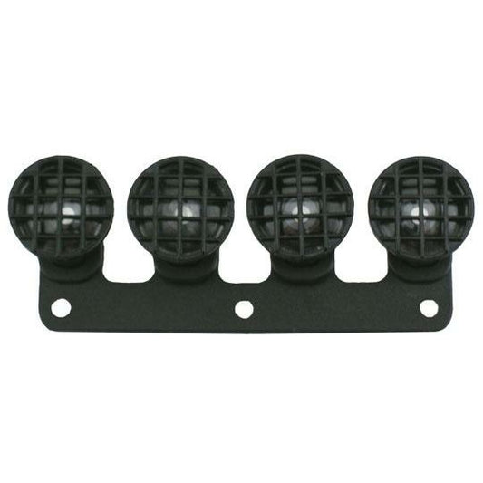 Light Canister Set for RPM Front Bumper - Black RPM80982