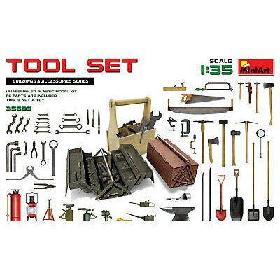 Tool Set #35603 1/35 Detail Kit by MiniArt
