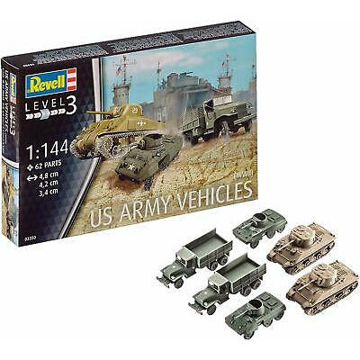 US Army Vehicles WWII 1/144 by Revell