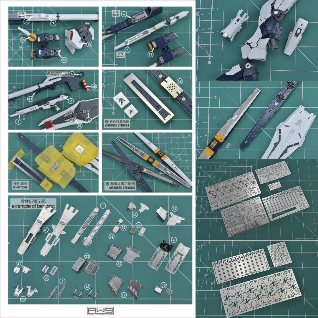 Madworks Photo-Etch Parts for RG RX-93 v (Nu) Gundam #S03