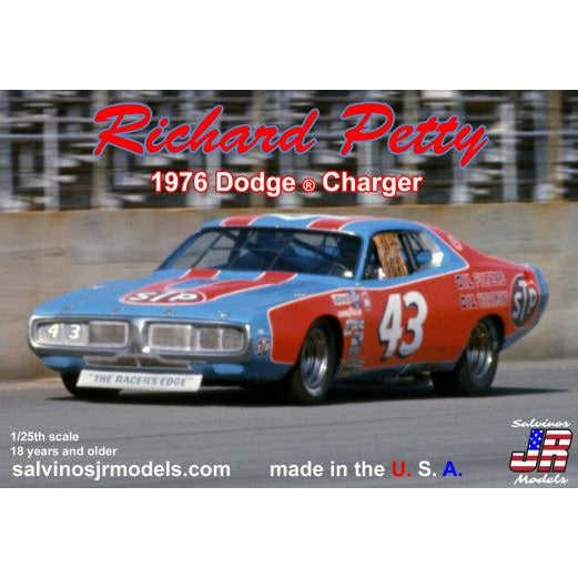 Richard Petty #43 1976 Dodge Charger Race Car 1/25 #1976 by Salvinos