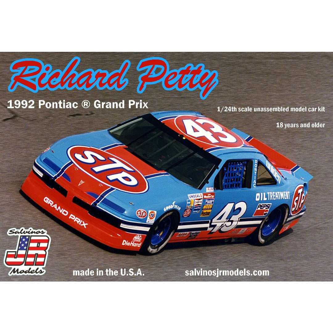 Richard Petty #43 Pontiac Grand Prix 1992 1/24 by Salvinos