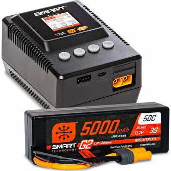 Spektrum RC Smart G2 PowerStage 3S Bundle w/3S Smart LiPo Battery (5000mAh)