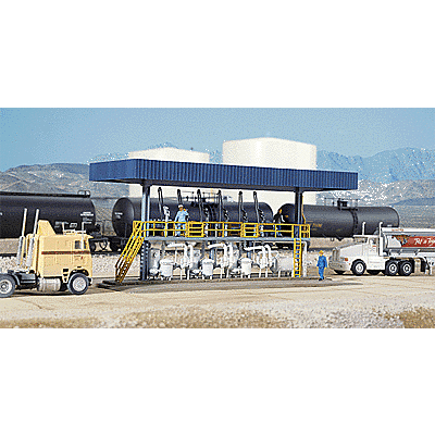 Tanker Truck Loading Rack [HO]