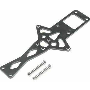 LOS251062 Center Chassis Brace & Stand Offs: Super Baja Rey