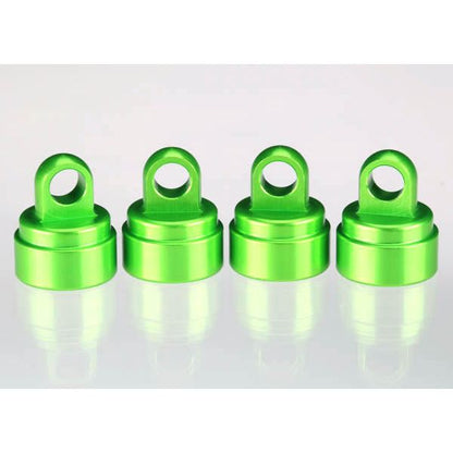 Shock Cap (4): Aluminum Assorted Colours - TRA3767