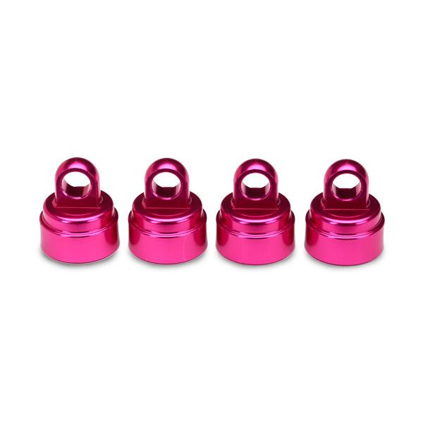 Shock Cap (4): Aluminum Assorted Colours - TRA3767