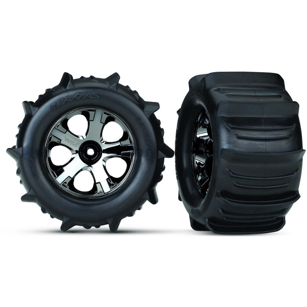 Tries & Wheels (2): 2.8" Nitro Rear/Electric Front TSM Rated - TRA4175