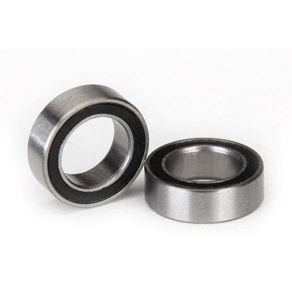 Black Rubber Sealed (5x8x2.5mm) (2) TRA5114A