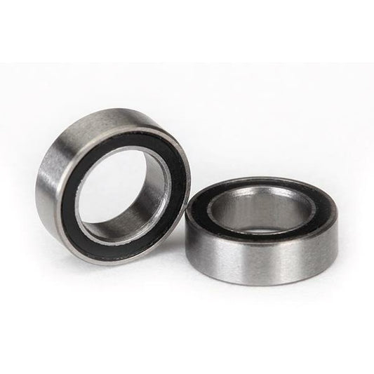 Black Rubber Sealed (5x8x2.5mm) (2) TRA5114A