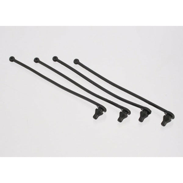 Traxxas Body Clip Retainer Set (Black) (4) TRA5750