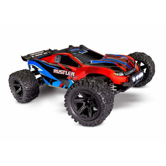 Traxxas Rustler 4X4 1/10 4WD Stadium Truck RTR w/ LED Lights