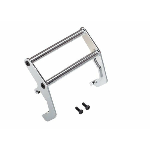 TRA8138 Push bar, bumper, chrome (assembled) (fits #8137 bumper)