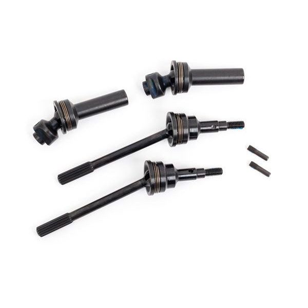 Traxxas Front HD Steel Splined Driveshafts w/6mm Axle TRA9051R